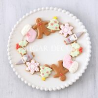可愛いクリスマスのアイシングクッキー作り方 教室 福岡